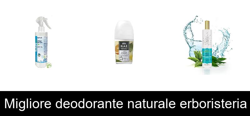 recensione Migliore deodorante naturale erboristeria