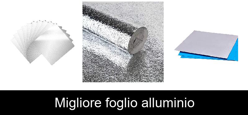 Migliore foglio alluminio