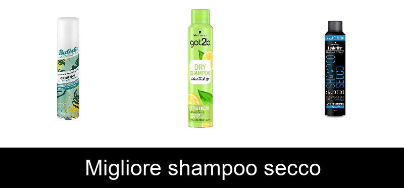 Migliore shampoo secco