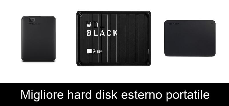 Migliore hard disk esterno portatile