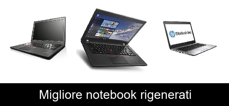 Migliore notebook rigenerati