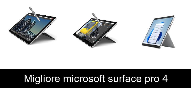 Migliore microsoft surface pro 4