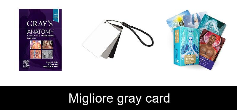 Migliore gray card