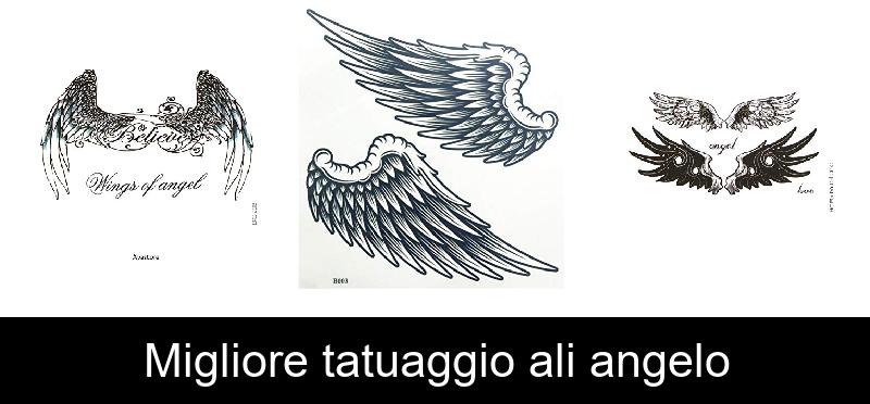 Migliore tatuaggio ali angelo
