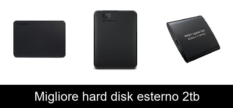 Migliore hard disk esterno 2tb
