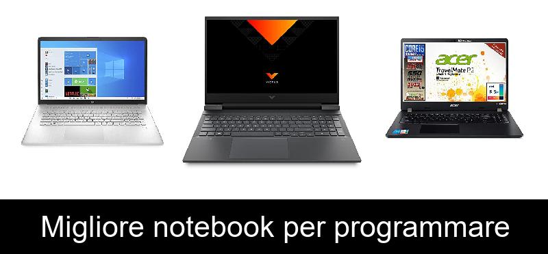 Migliore notebook per programmare