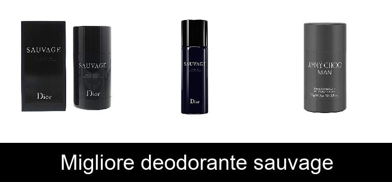 Migliore deodorante sauvage