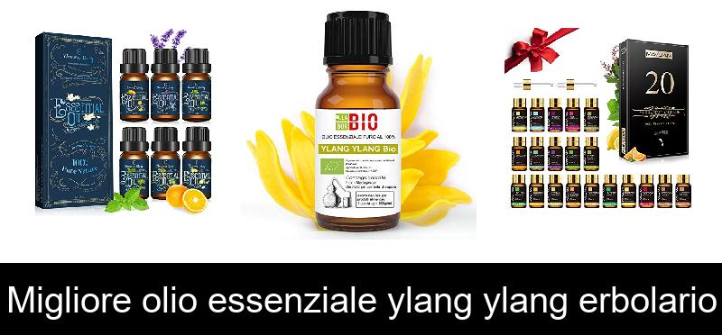 Migliore olio essenziale ylang ylang erbolario