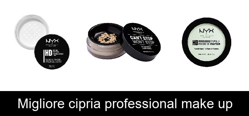 recensione Migliore cipria professional make up