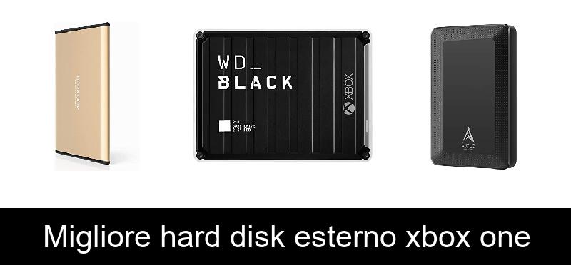 Migliore hard disk esterno xbox one