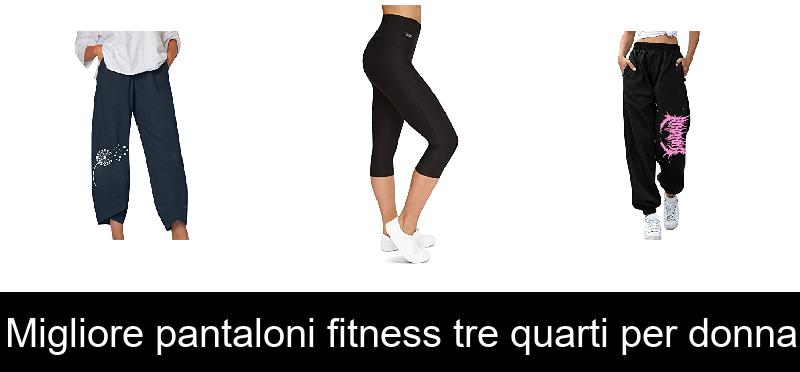 recensione Migliore pantaloni fitness tre quarti per donna