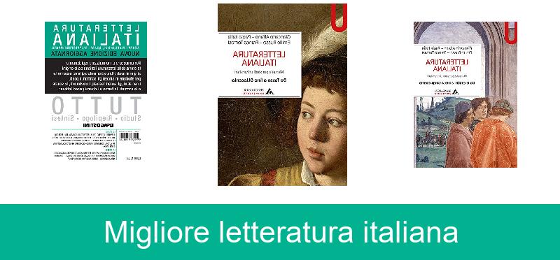 recensione Migliore letteratura italiana