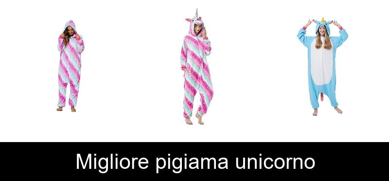 recensione Migliore pigiama unicorno