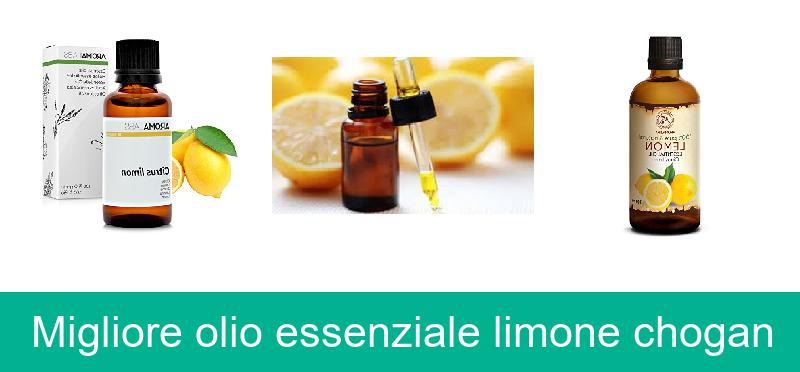 Migliore olio essenziale limone chogan