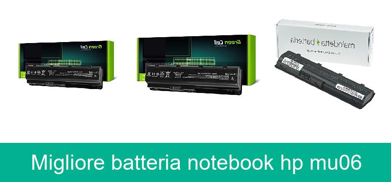 recensione Migliore batteria notebook hp mu06