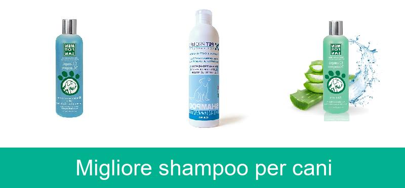 Migliore shampoo per cani