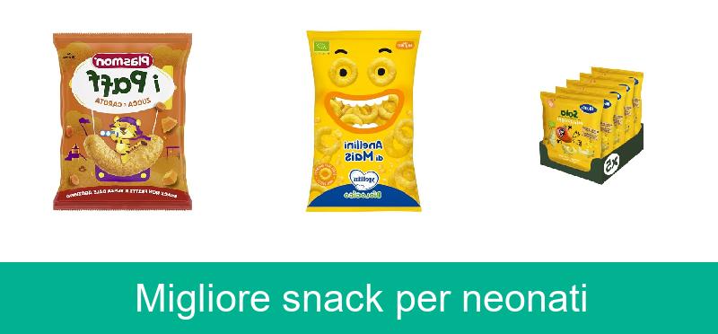 recensione Migliore snack per neonati